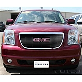Putco Grille Insert - Polished Aluminum Rectangular - 71159