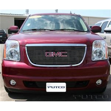 Putco Grille Insert - Polished Aluminum Rectangular - 71159