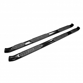 Westin Automotive Nerf Bar - Truck Wheel to Wheel Black Powder Coated Stainless Steel Oval - 21534565