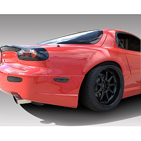 Extreme Dimensions Fender - Fiberglass Black Primered Set Of 2 - 109060