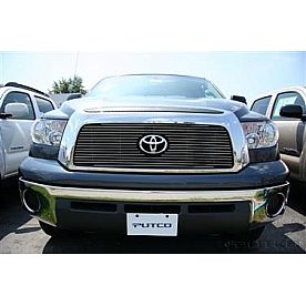 Putco Grille Insert - Polished Aluminum Rectangular - 71162