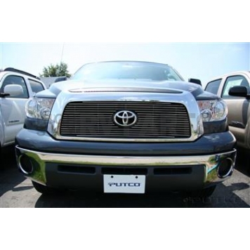Putco Grille Insert - Polished Aluminum Rectangular - 71162