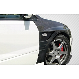 Extreme Dimensions Fender - Carbon Fiber Black Gloss UV Coated Set Of 2 - 109063