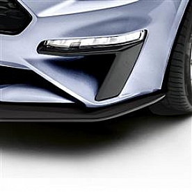 Air Design Air Dam Smooth Plastic Satin Black - FO24A28