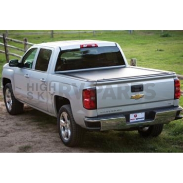 Pace Edwards Tonneau Cover Hard Manual Retractable Black Matte ArmorTek Coated Aluminum - JRTA09A37