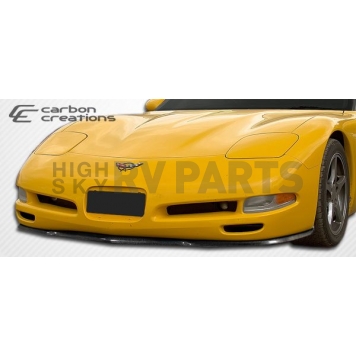 Extreme Dimensions Air Dam Front Lip/ Add On Carbon Fiber Gloss UV Coated Clear - 106146-1