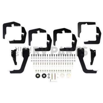 Westin Automotive Nerf Bar - Truck Wheel to Wheel Black Powder Coated Stainless Steel Oval - 21534585-4