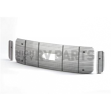 Putco Grille Insert - Polished Aluminum Rectangular - 71165