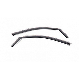 Putco Rainguard - Black Tinted Plastic Set Of 2 - 580036
