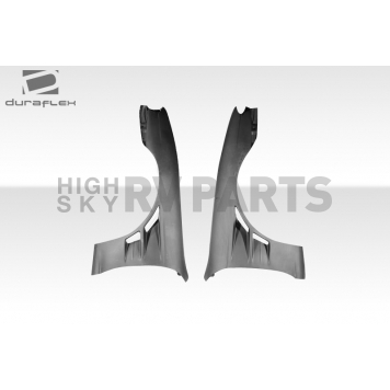 Extreme Dimensions Fender - Fiberglass Black Primered Set Of 2 - 109077-4