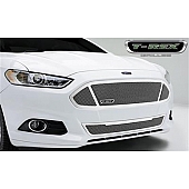 T-Rex Truck Products Grille Insert - Mesh Oval Polished Stainless Steel - 54531