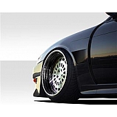Extreme Dimensions Fender - Fiberglass Black Primered Set Of 2 - 109516