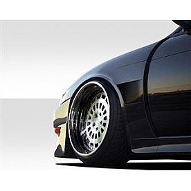 Extreme Dimensions Fender - Fiberglass Black Primered Set Of 2 - 109516