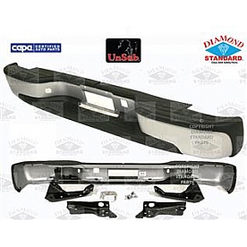 Reflexxion Bumper Pretender 1-Piece Design Steel Argent - 403611