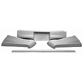 Street Scene Valance - Bare Urethane  - 95070210