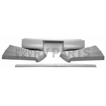 Street Scene Valance - Bare Urethane  - 95070210