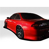 Extreme Dimensions Fender - Fiberglass Black Primered Set Of 2 - 109517