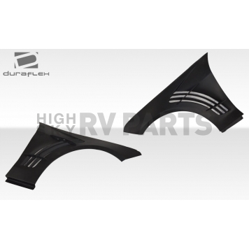 Extreme Dimensions Fender - Fiberglass Black Primered Set Of 2 - 109630-2