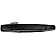 Help! By Dorman Exterior Door Handle - Plastic Black Single - 80115