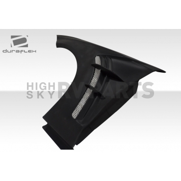 Extreme Dimensions Fender - Fiberglass Black Primered Set Of 2 - 109636-2