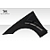 Extreme Dimensions Fender - Fiberglass Black Primered Set Of 2 - 109636