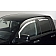 Putco Rainguard - Chrome Plated Plastic Set Of 4 - 480154