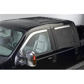 Putco Rainguard - Chrome Plated Plastic Set Of 4 - 480209