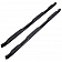 Westin Automotive Nerf Bar - Truck Wheel to Wheel Black Powder Coated Steel Oval - 21534695