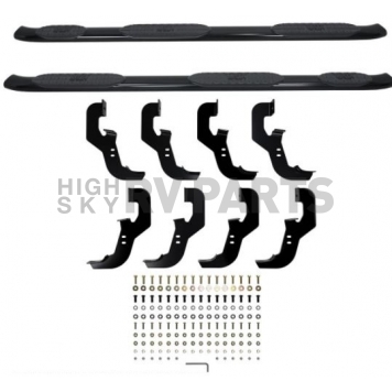 Westin Automotive Nerf Bar - Truck Wheel to Wheel Black Powder Coated Steel Oval - 21534695-4