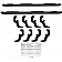 Westin Automotive Nerf Bar - Truck Wheel to Wheel Black Powder Coated Steel Oval - 21534695
