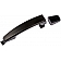 Help! By Dorman Exterior Door Handle - Plastic Black Single - 80146