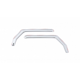 Putco Rainguard - Chrome Plated Plastic Set Of 2 - 480228