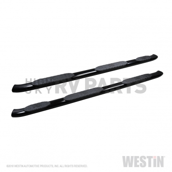 Westin Automotive Nerf Bar - Truck Wheel to Wheel Black Powder Coated Stainless Steel Oval - 21534705
