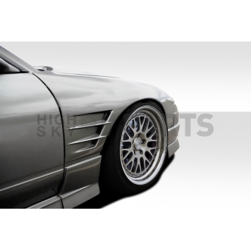 Extreme Dimensions Fender - Fiberglass Black Primered Set Of 2 - 109985