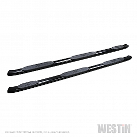 Westin Automotive Nerf Bar - Truck Wheel to Wheel Black Powder Coated Stainless Steel Oval - 21534725