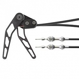 Lokar Performance Hood and Trunk Lid Release Cable Set XCHT1300U