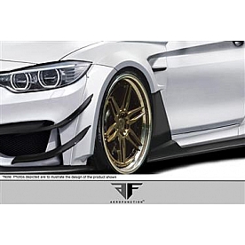 Extreme Dimensions Fender - Fiberglass Reinforced Plastic Black Matte Set Of 2 - 113586