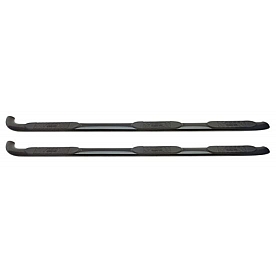 Westin Automotive Nerf Bar - Truck Wheel to Wheel Black Powder Coated Stainless Steel Oval - 2454205