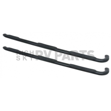 Westin Automotive Nerf Bar - Truck Wheel to Wheel Black Powder Coated Stainless Steel Oval - 2454205-2