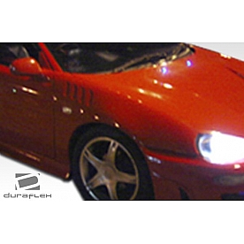 Extreme Dimensions Fender - Fiberglass Black Primered Set Of 2 - 103456