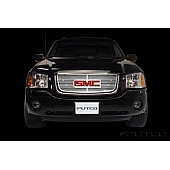 Putco Grille Insert - Polished Aluminum Rectangular - 91133