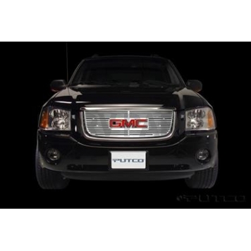 Putco Grille Insert - Polished Aluminum Rectangular - 91133
