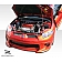Extreme Dimensions Air Dam Front Lip Fiberglass Reinforced Plastics Primered Black - 102272