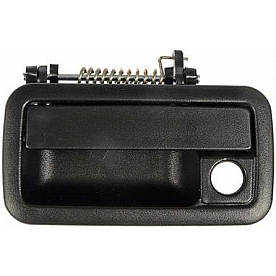 Help! By Dorman Exterior Door Handle - Plastic Black Single - 77669