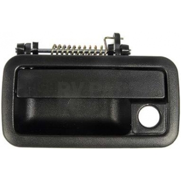 Help! By Dorman Exterior Door Handle - Plastic Black Single - 77669