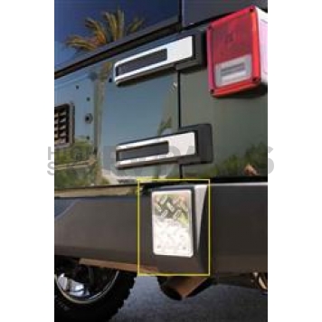 T-Rex Truck Products Bumper Protector Diamond Plate Silver Aluminum - 11485