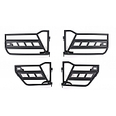 Fishbone Offroad Door - Tube Powder Coated Black Steel Set Of 4 - FB24086