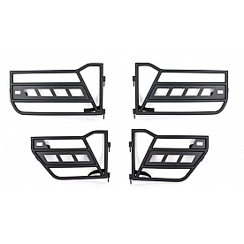 Fishbone Offroad Door - Tube Powder Coated Black Steel Set Of 4 - FB24086