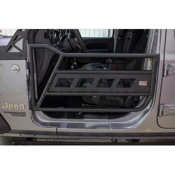 Fishbone Offroad Door - Tube Powder Coated Black Steel Set Of 4 - FB24086-2