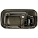 Help! By Dorman Interior Door Handle - Lever Plastic Gray Single - 77718